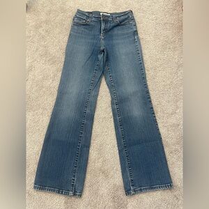 Levi's 512 Vintage Blue Boot Cut Women's Jeans